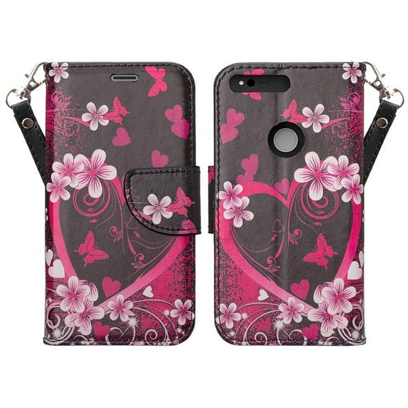 Protective Wallet Stand Case for Google Pixel Perfect Fit