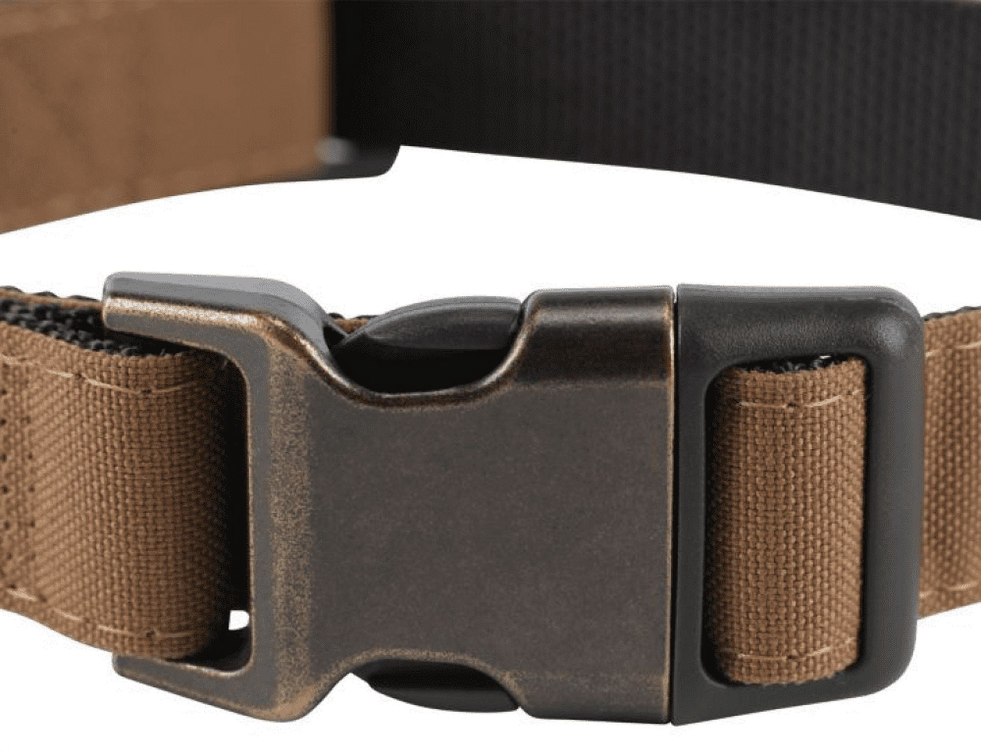 Carhartt Nylon Duck Dog Collar Carhartt Brown/Dark Brown Large