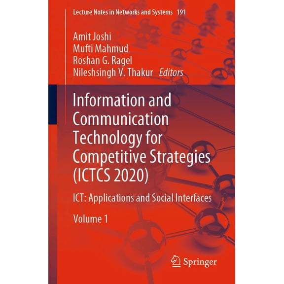Lecture Notes in Networks and Systems Information and Communication Technology for Competitive Strategies (Ictcs 2020): Ict: Applications and Social Interface, Book 191, (Paperback)