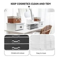 thumbnail image 5 of Cosmetic Organizer Drawer – Clear Acrylic Makeup Storage with Lids, Space Saving Desk Organizer for Beauty Essentials, 5 of 5