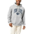 thumbnail image 4 of Men's League Collegiate Wear  Heather Gray Penn State Nittany Lions Tall Arch Essential Pullover Hoodie, 4 of 4