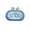 Blue BU, variant on Naittoop LED Digital Desk Clock Big Mouth Alarm Clock,Big Mouth Alarm Clock Blue