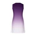 thumbnail image 5 of Ftwytp Women's Summer Casual Sleeveless Dresses V Neck Lace Tank Dress Loose Flowy Stripe Printed Sundress with Pockets Women's Printed Lace Sleeveless Pocket V-Neck Dress, 5 of 5