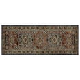 thumbnail image 3 of Oriental Weavers Andorra Area Rug - 2442A - 2'3" x 8' - in Blue/ Multi - Vintage Bohemian Style, Stain Resistant, Family and Pet Friendly , Entryway, Hallway Runner Rug, 3 of 4