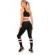 thumbnail image 2 of Conjunto de sujetador deportivo para mujer, pantalones de yoga, gimnasio, polainas, para entrenamiento físico (rosa L), 2 of 10