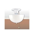 thumbnail image 3 of Pantalla Westinghouse de 19,5 cm con clip, color blanco, 60 W, 3 of 5