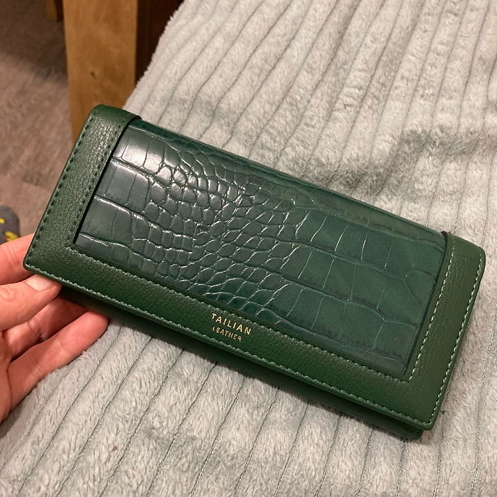 Women Leather Wallet Long ID Card Holder Clutch Crown Handbag Best Gift US  STOCK