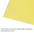 thumbnail image 5 of Unique Bargains 11.7 by 8.3 inch Gel Filter PVC Sheet Clear Yellow for Photo Studio, 9 Pack, 5 of 5