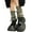 Grey A, variant on Womens Lolita Knit Long Socks Leg Warmers Harajuku Japanese Kawaii Boot Socks Winter Ankle Heap Sock