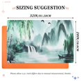 thumbnail image 2 of Tranquil Mountain Landscape Floor Door Mat Outdoor Indoor for Home Entrance Welcome Mats 32"x20", 2 of 8