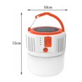 thumbnail image 4 of PENGXIANG Lantern LED Solar Lamp Tent Camping Light 100W Rechargeable USB Battery Bulb Remote Control Hanging Electric Lamp 5 Light Modes, 4 of 8