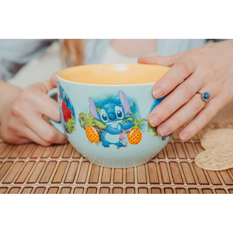 Disney Lilo & Stitch 24 Ounce Ceramic Soup Mug