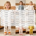 thumbnail image 5 of CAUYDY Little Kids Girl Pajamas Baby Clothing Soft Long Sleeve Tee Shirt and Pants Set Child Sleepers Toddler Outfits for Girls 24M 2T 3T 4T 5T Fall Winter Sizes 2-3 Years,Yellow, 5 of 9