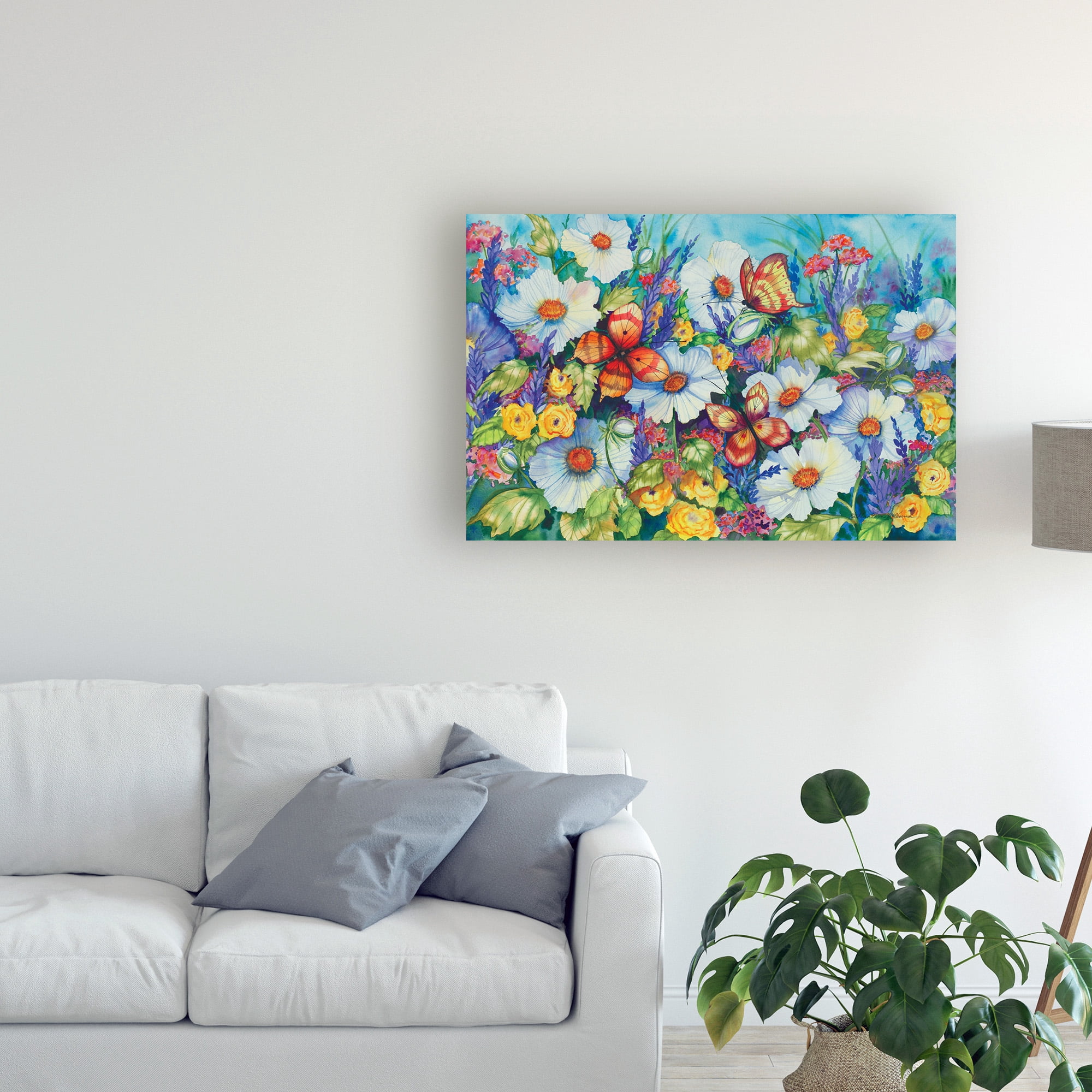 Trademark Fine Art 'Sweetly Succulent' Canvas Art by Kathleen Parr McKenna