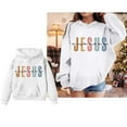 thumbnail image 5 of Teen Boys Hoodies Jesus Loves You Sweatshirt Long Sleeve Graphic Hoodies Cute Loose Pullover Top New Year Sweatshirts Teen Girls Clothes 11-12 Years Cute&nbsp;Boy Girl&nbsp;Clothing, 5 of 6
