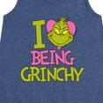 thumbnail image 3 of The Grinch - I Love Being Grinchy - Toddler & Youth Girls A-line Dress, 3 of 5