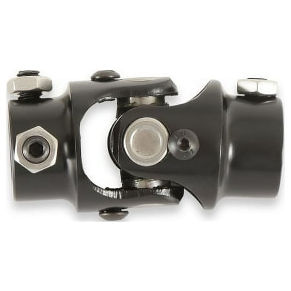 Holley 320-101 U-Joint, 3/4 Inch 36 Spline to 3/4 Inch DD - Black Zinc