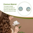thumbnail image 3 of Qarigey Baby's Breath Pendientes Gotas para los oídos Orejas universales Decoraciones Pendientes para los oídos Ropa, zapatos y accesorios Miscelánea Tipo 2 Qarigey AP010469-02, 3 of 6