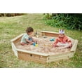 thumbnail image 4 of Plum® Giant Wooden Sandpit - Natural, 4 of 10