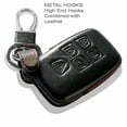 thumbnail image 3 of Dobrev Genuine Leather Cover Keyless Entry Fob Case Skin for Land Rover Range Rover Evoque LR2 LR4 Sport Freelander Discovery Smart Key, 3 of 8