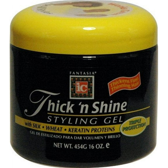 Fantasia IC Thick'N Shine Styling Gel 16 oz. (Pack of 2)