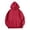 Red, variant on YODETEY Women’s Fleece Pullover Hoodie, Oversized Basic Long Sleeve Hoodie Top, Women's Size S-2XL