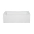 thumbnail image 3 of Malibu Home La Jolla ADA LH Massaging Air Jet Bathtub 60"x 32"x 18" in White, 3 of 6