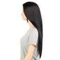 thumbnail image 4 of Onedor Silver Blue Straight Synthetic Hair Wig 31" Full Head, 4 of 7