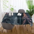 thumbnail image 6 of ALAZA Holographic Forest Pattern Rectangle Tablecloth Tablecover Dinning Table Cloth 54"x54", 6 of 8