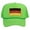 Neon Green, variant on Top Headwear Country Germany Flag Hat - German Trucker Cap Black