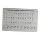 thumbnail image 1 of Tablero de alfabeto braille, tablero braille, regalos, letras en inglés, herramienta educativa ligera de aprendizaje con puntos en relieve para, 1 of 9