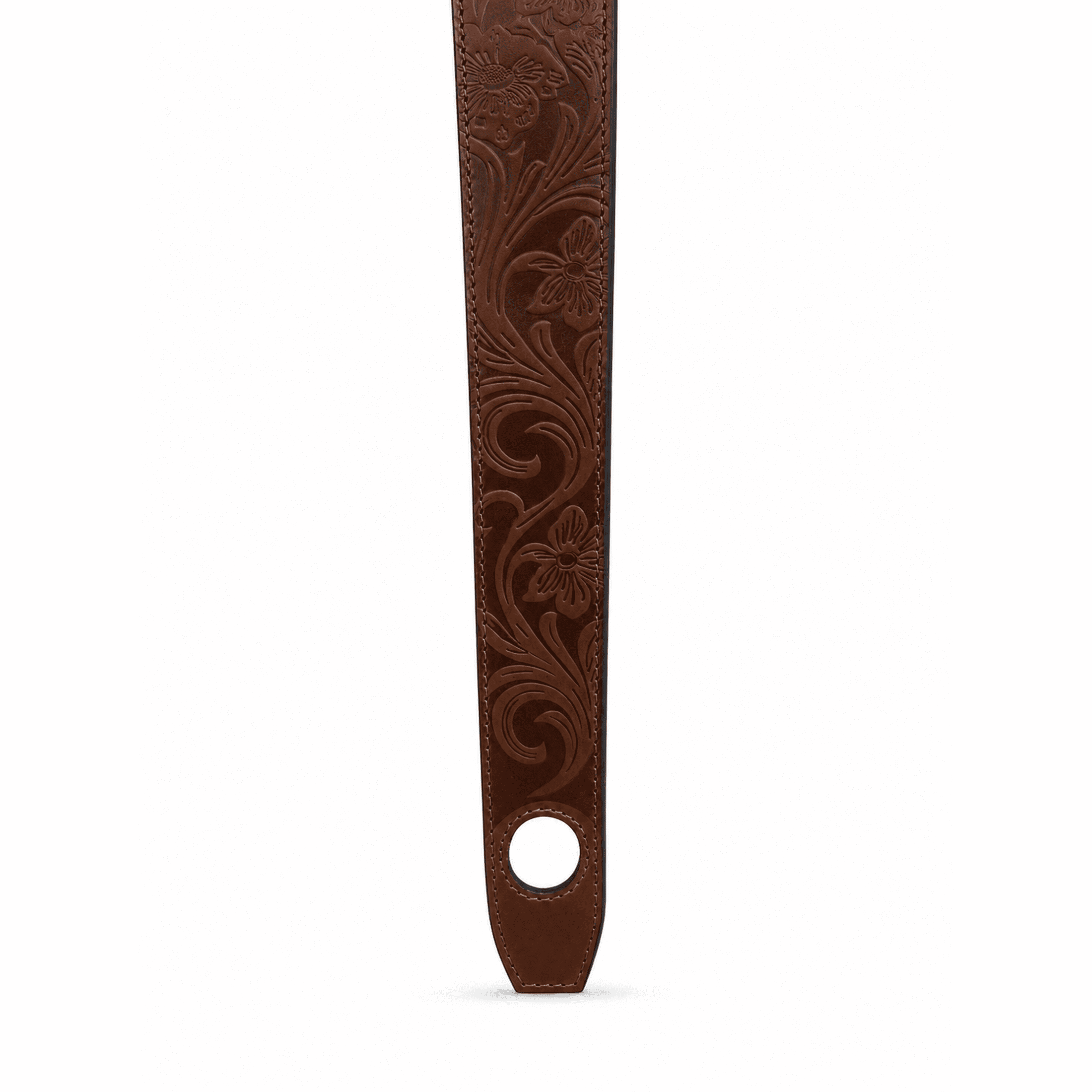Saddle Mate Floral Embossed Buffalo Leather Gun Sling