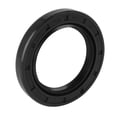 thumbnail image 1 of Cubierta de goma de nitrilo butadieno negra de 42 mm x 62 mm x 8 mm, sello de eje de aceite TC de doble labio para automóvil, 1 of 6
