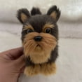 thumbnail image 3 of Maxcozy Interactive Plush Yorkshire Terrier Puppy Toy, Simulation Puppy Dog 5 Inches Gifts for Kids, 3 of 7