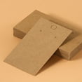 thumbnail image 1 of LNGOOR 50pcs/set Fashion Wooden Solid DIY Earrings Display Card For Women For Jewelry Display, 1 of 5