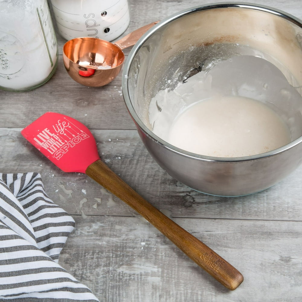 Thyme & Table Coral Pattern Pointed Spatula