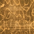 thumbnail image 1 of Ahgly Company Indoor Square Abstract Orange Modern Area Rugs, 8' Square, 1 of 4