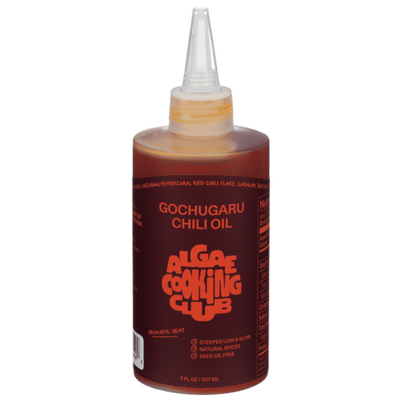 (Pack of 6) Algae Cooking Club Inc Gochugaru Chili Oil 7 oz