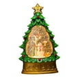thumbnail image 5 of Colcolo Christmas Music Box Creative Night Light for Bookshelf Desktop Birthday Gift Snowman Broom, 5 of 8