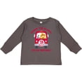 thumbnail image 3 of Inktastic Fire Truck 3rd Birthday Boy Boys Long Sleeve Toddler T-Shirt, 3 of 5