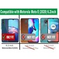 thumbnail image 2 of Funda para teléfono Folmeikat Moto E 2020 6.2" con anillo giratorio 360° de TPU, 2 of 7