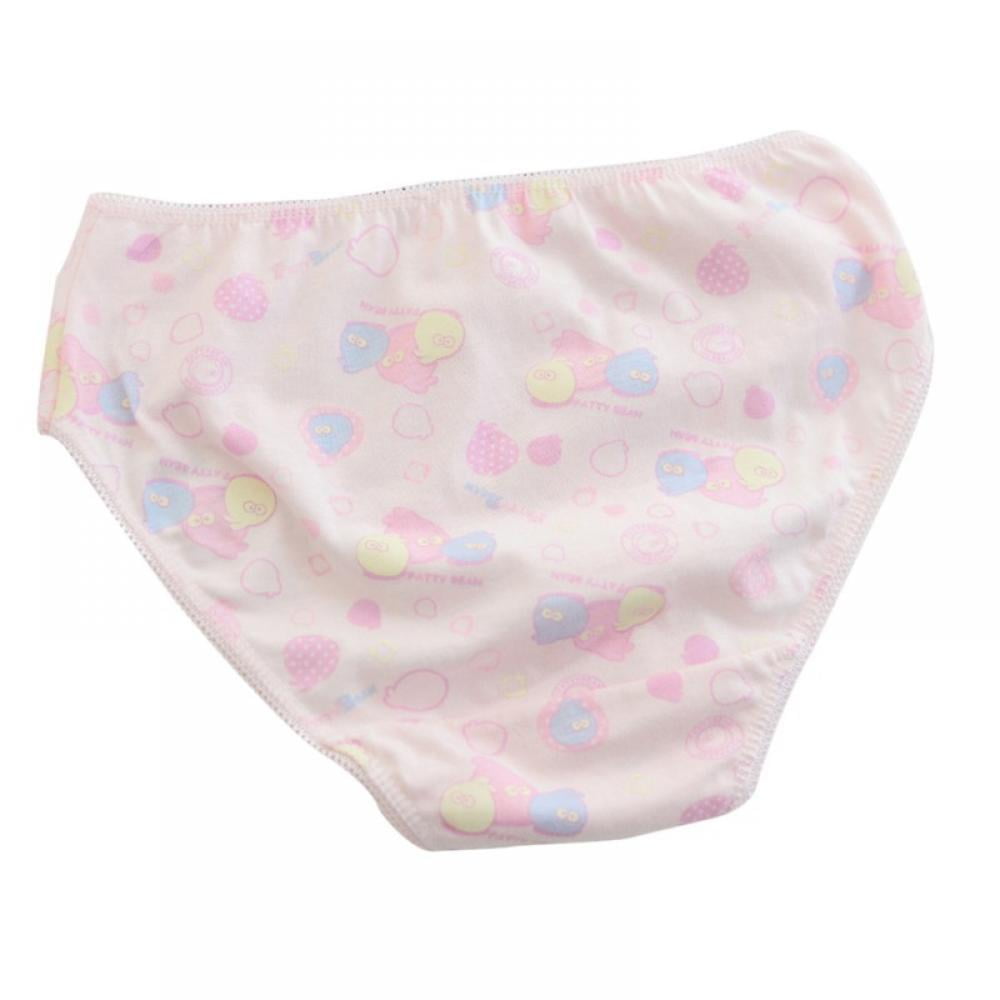 URMAGIC Girls' Cotton Brief Breathable Toddler Panties Kids