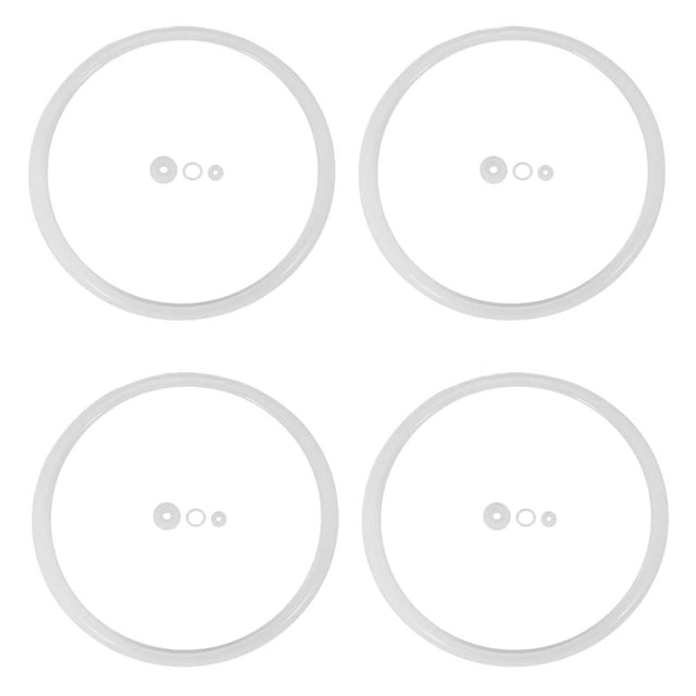 4X Replacement Silicone Rubber Electric Pressure Cooker Parts Sealing Ring Gasket Home 5-6L