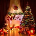 thumbnail image 4 of 33ft 100 LED Christmas String Lights Extendable 8 Modes Twinkle Light Plug-in Outdoor Waterproof Fairy String Lights for Xmas Tree Wedding Party Decoration, 4 of 9