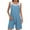 Light Blue, variant on ZZwxWA Sleeveless Jumpsuit for Women Workout Yoga Slim Sexy Onesie Bodycon Stretchy Jumpsuits Square Neck Womens Jumpsuits Solid Rompers Bodysuit Bib Great Trucking