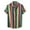 Red, variant on Alkepwun Hawaiian Shirt for Men Men's Short Sleeve Colorful Striped Button Down Shirts Casual Summer Cotton Linen Beach Shirts on Clearance