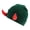 Green cap red horn, variant on Beanie Hat Evil Horn Winter Warm Hat Novelty Women Men Party Headwear
