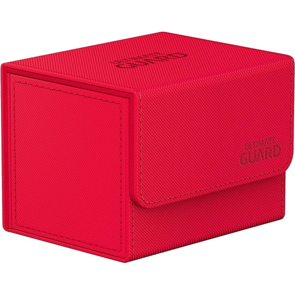 Ultimate Guard - Deck Box - Sidewinder 100  Xenoskin Monocolor Red
