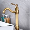 thumbnail image 1 of pitrice Sink Faucet Basin Tap Kitchen Gadget Home Improvement Exquisite Handy Installation Antique Vessel One Hole Cold Hot Type 1, 1 of 7