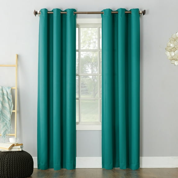 No. 918 Nathan Casual Textured Semi-Sheer Grommet Curtain Panel